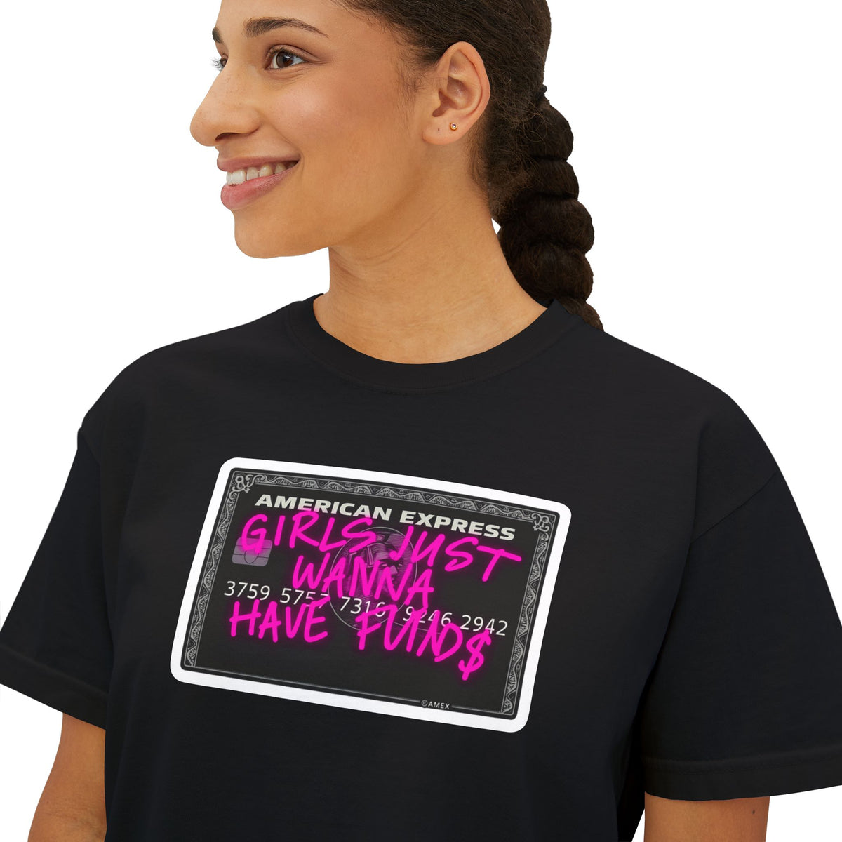 Girls Just Wanna Have Funds Comfort Colors® BOXY Tee