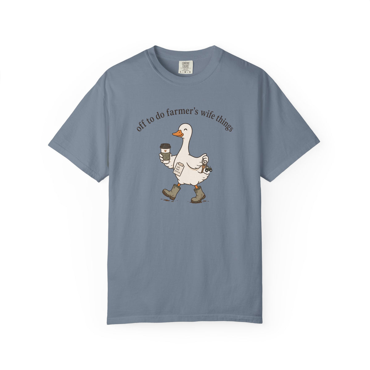 Off to Do Farmer’s Wife Things Comfort Colors® Tee