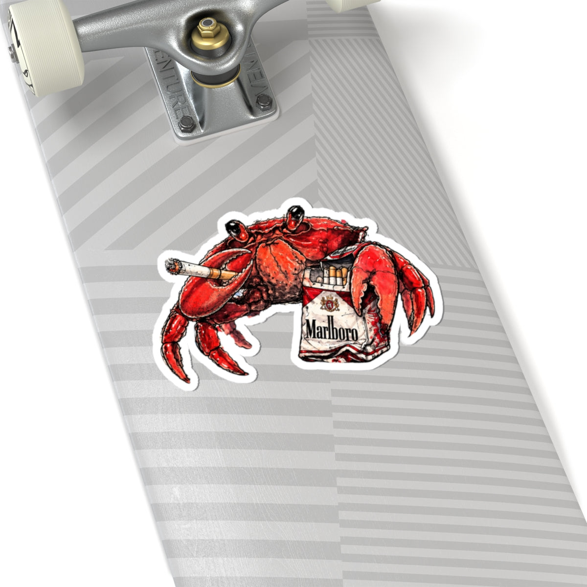 Crabby Habit Kiss-Cut Stickers