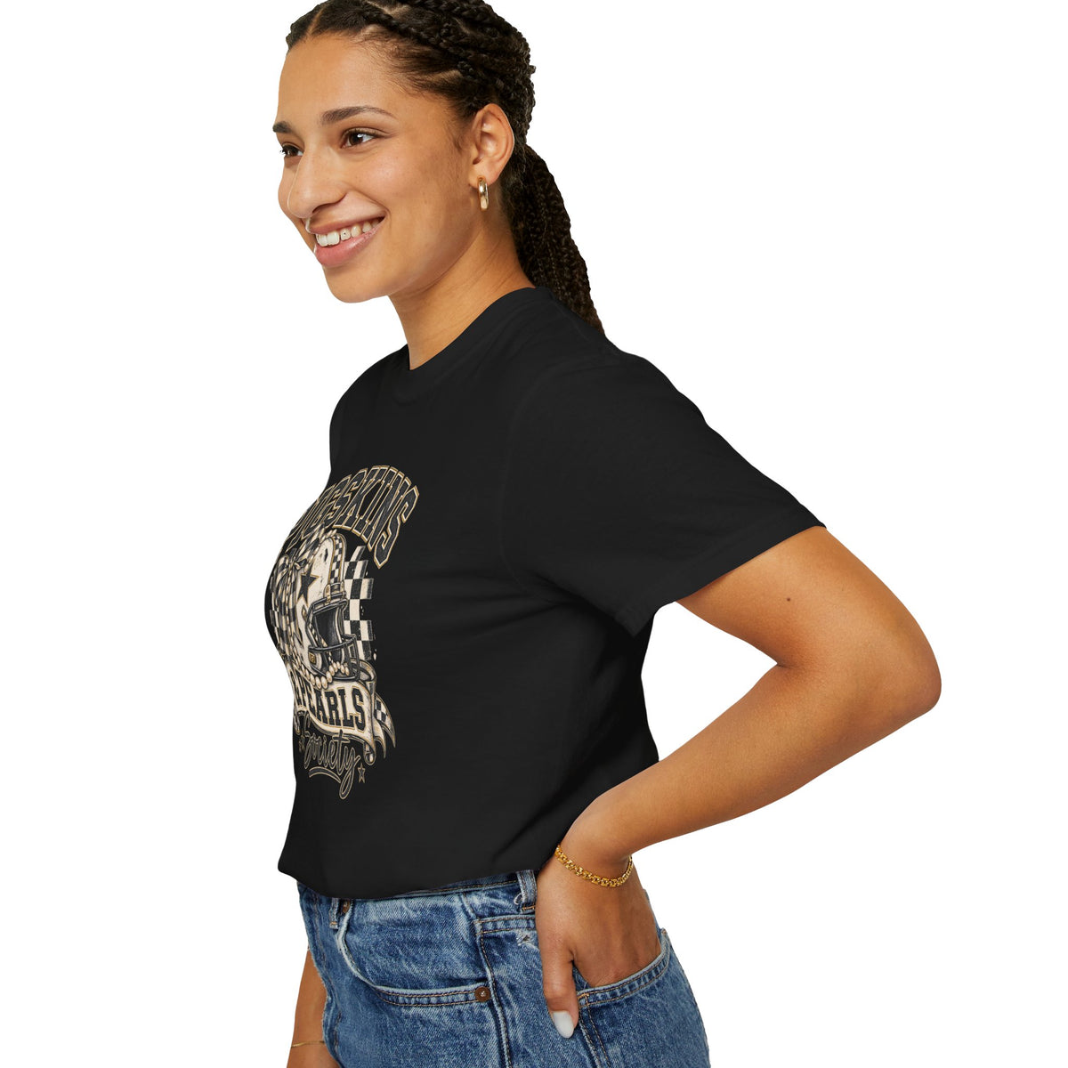 Pigskins & Pearls Society Comfort Colors® Tee