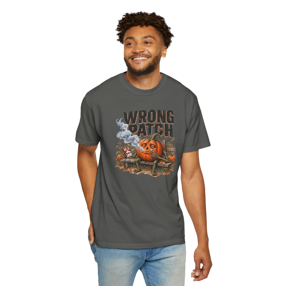 Wrong Patch Comfort Colors® Halloween Tee