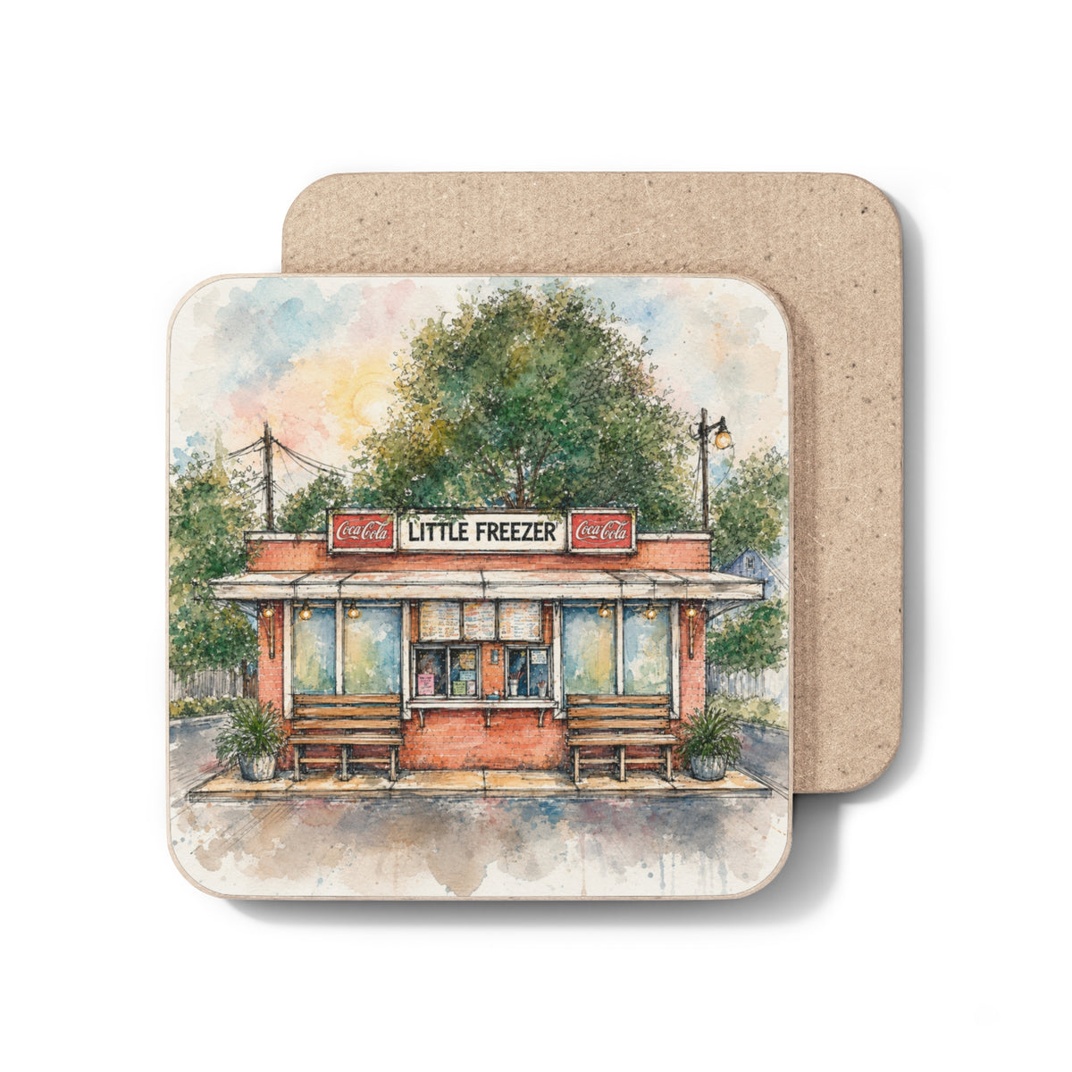 Little Freezer Hardboard Back Coaster