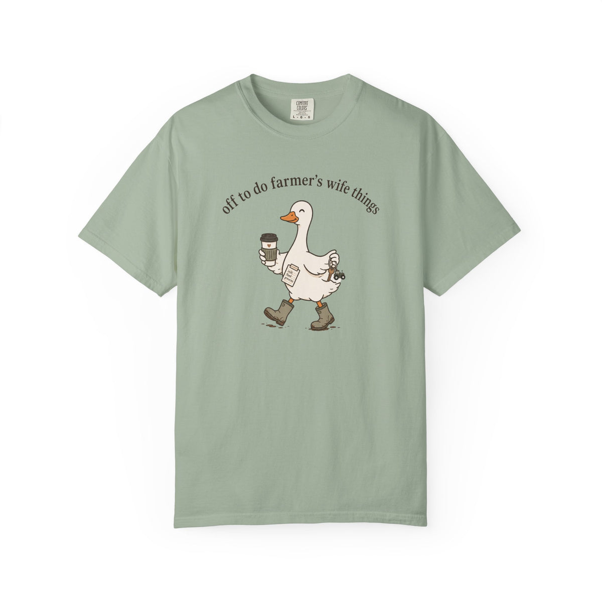 Off to Do Farmer’s Wife Things Comfort Colors® Tee
