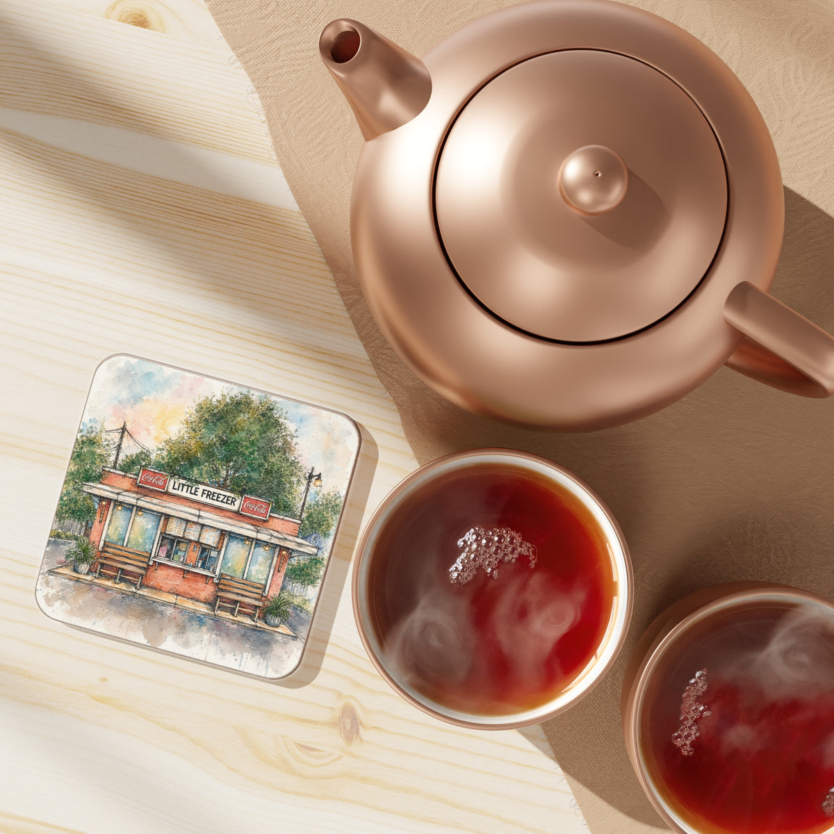 Little Freezer Hardboard Back Coaster