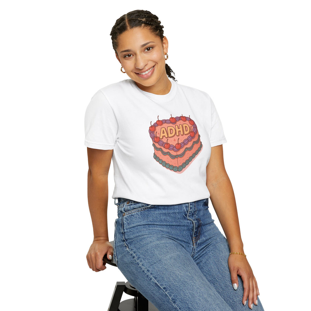 ADHD Cake Comfort Colors® Tee