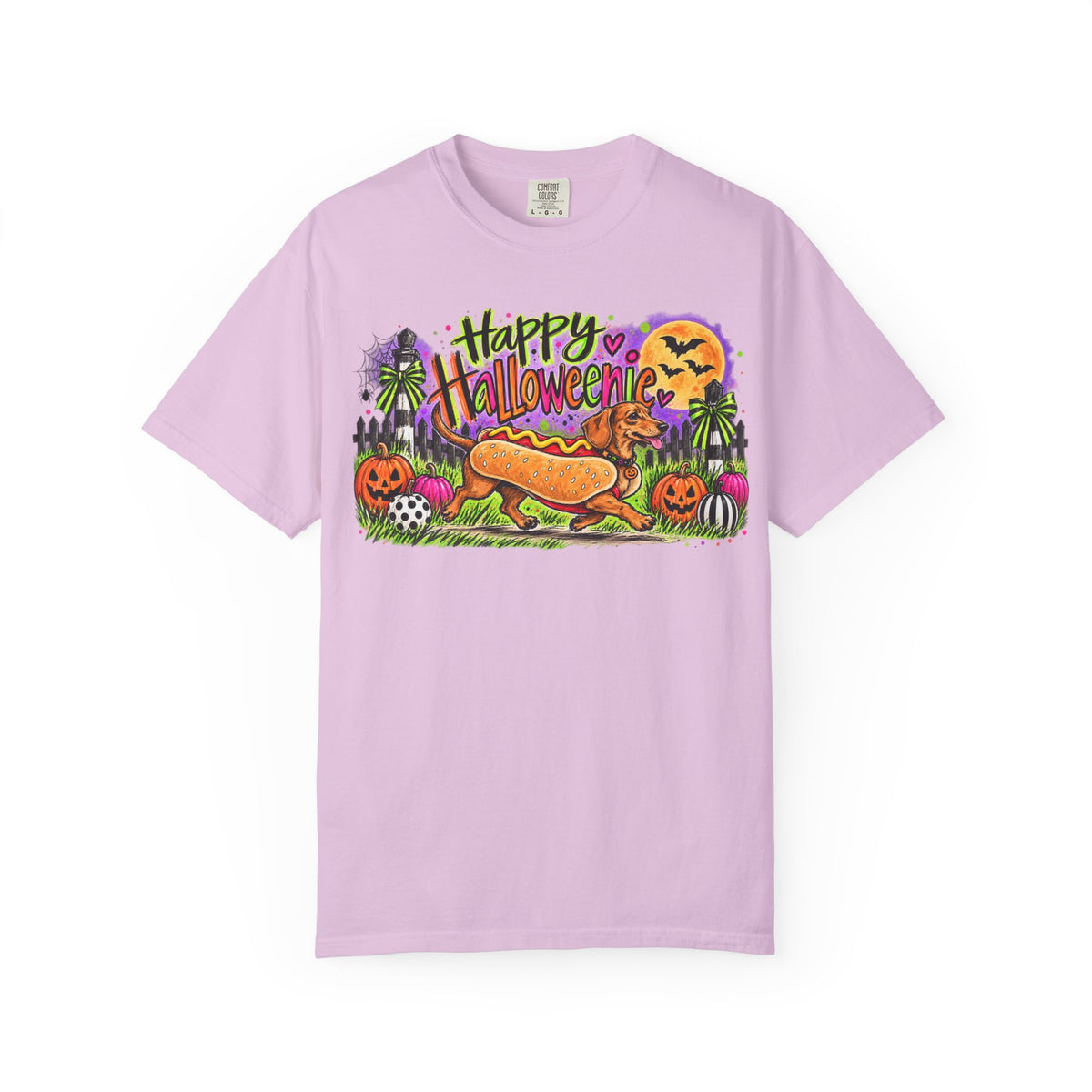 Happy Halloweenie Comfort Colors