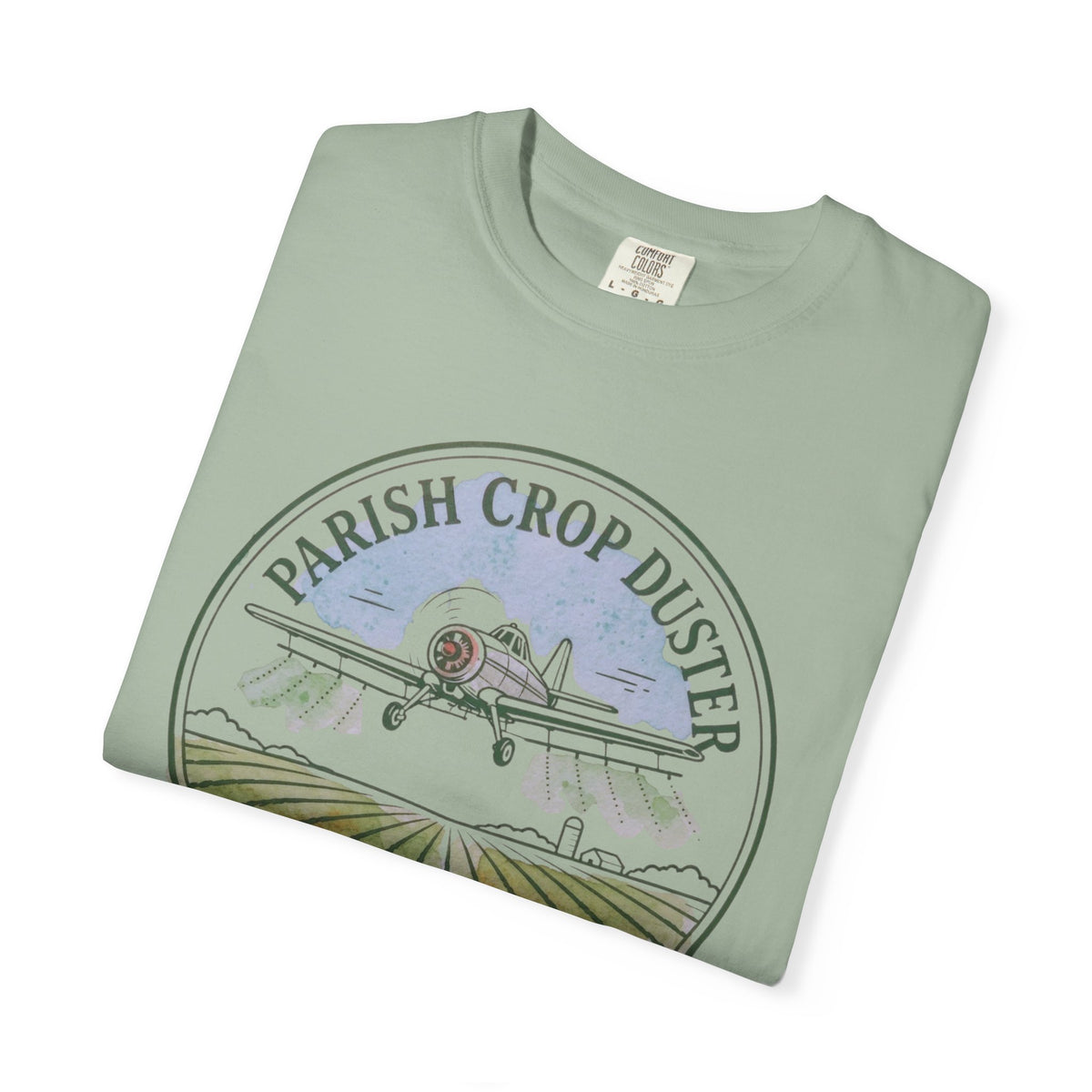 Parish Crop Duster Association Comfort Colors Tee