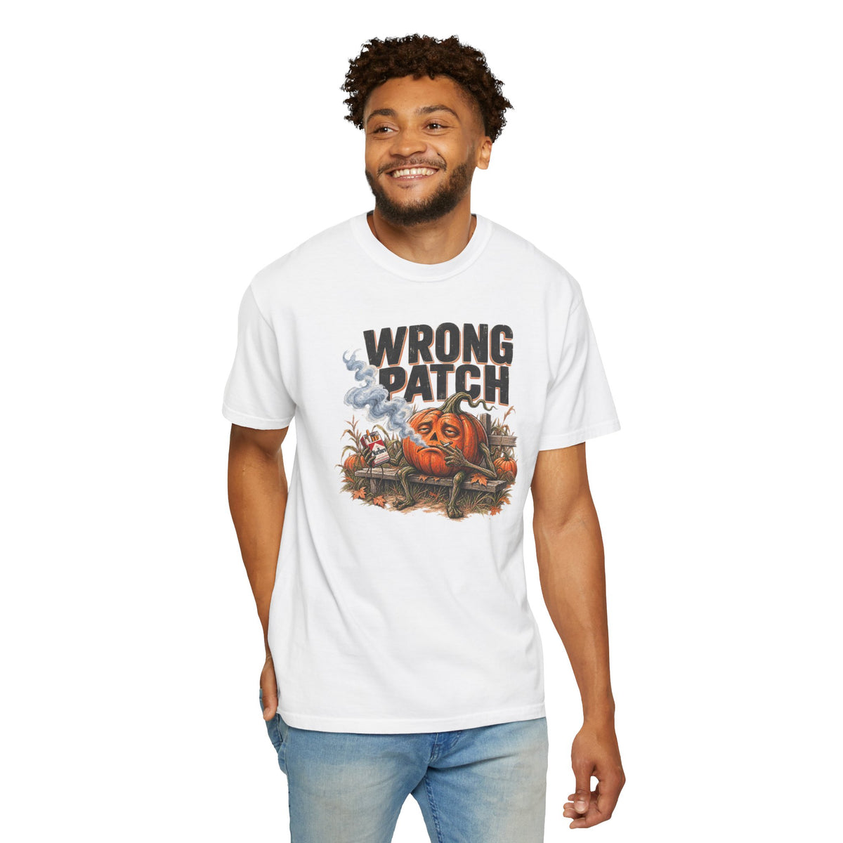 Wrong Patch Comfort Colors® Halloween Tee