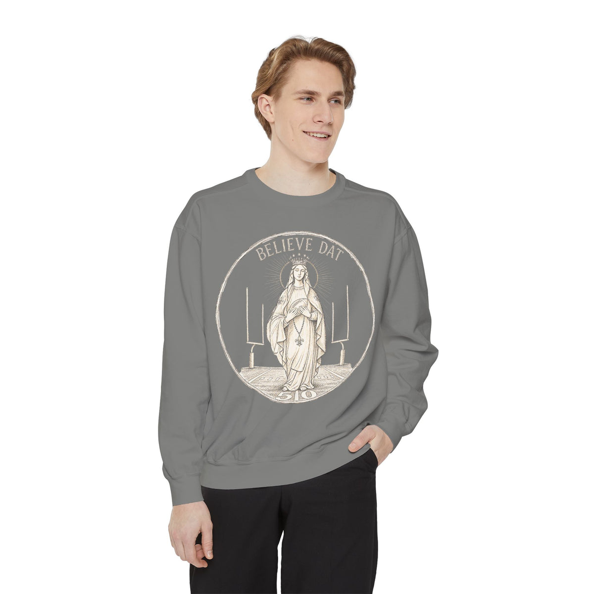 Our Lady of the 50 Yard Line Crewneck