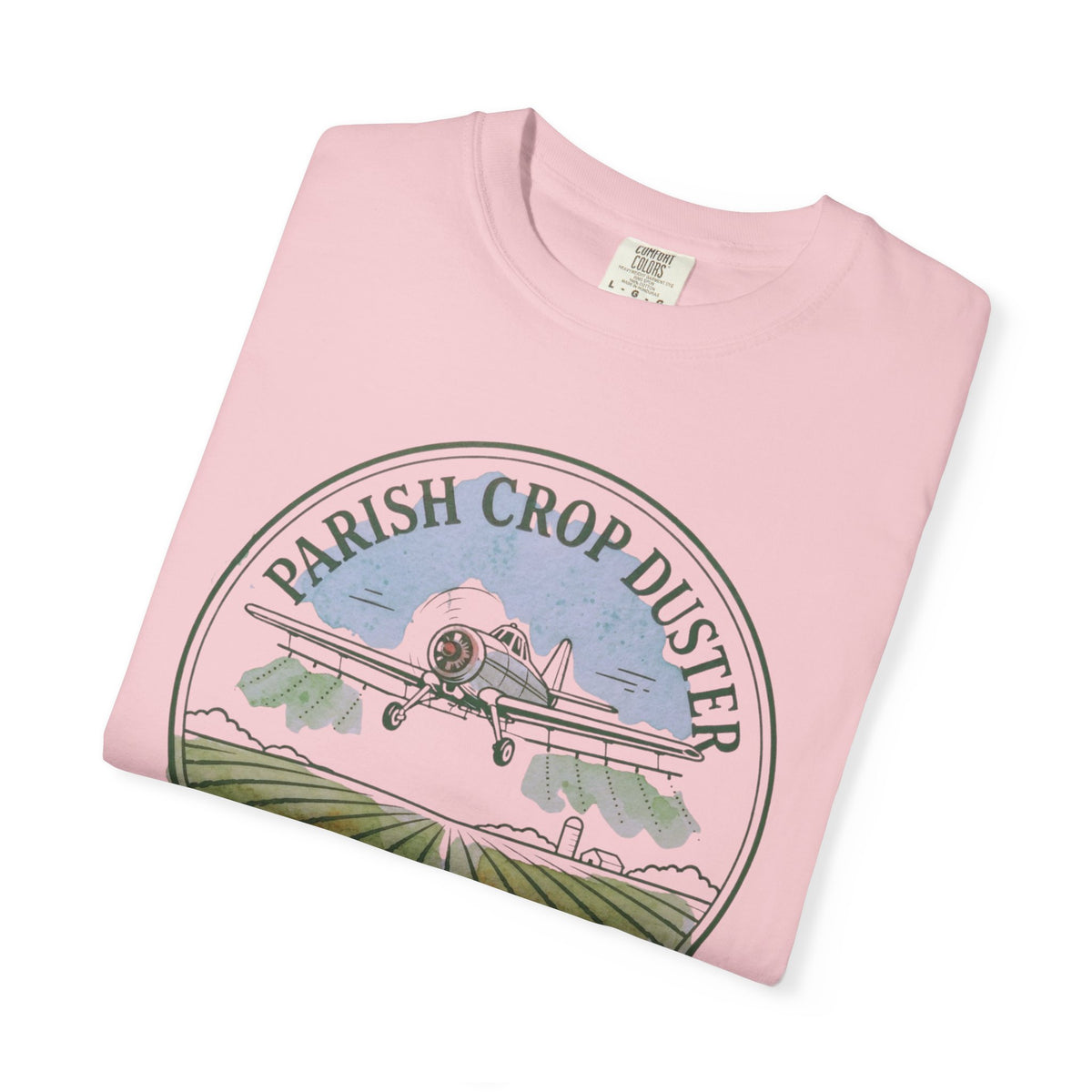 Parish Crop Duster Association Comfort Colors Tee