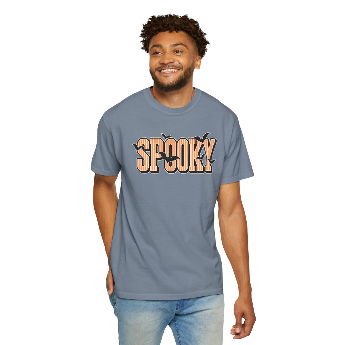 Spooky Season Varsity Comfort Colors Tee