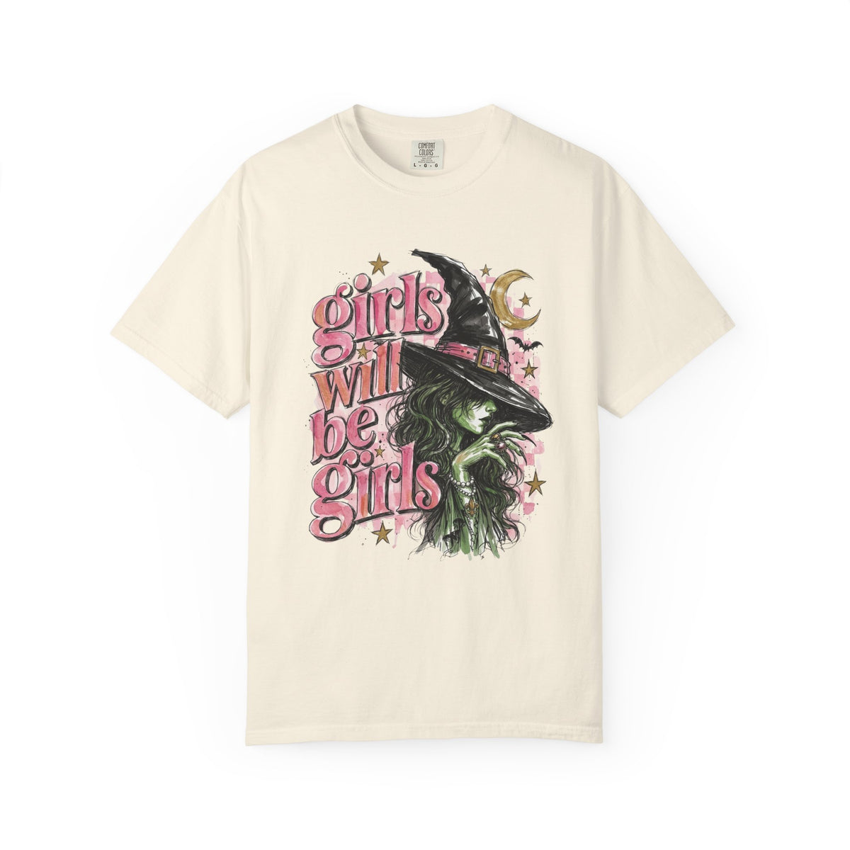 Girls Will Be Girls — Coven Casual Comfort Colors Tee