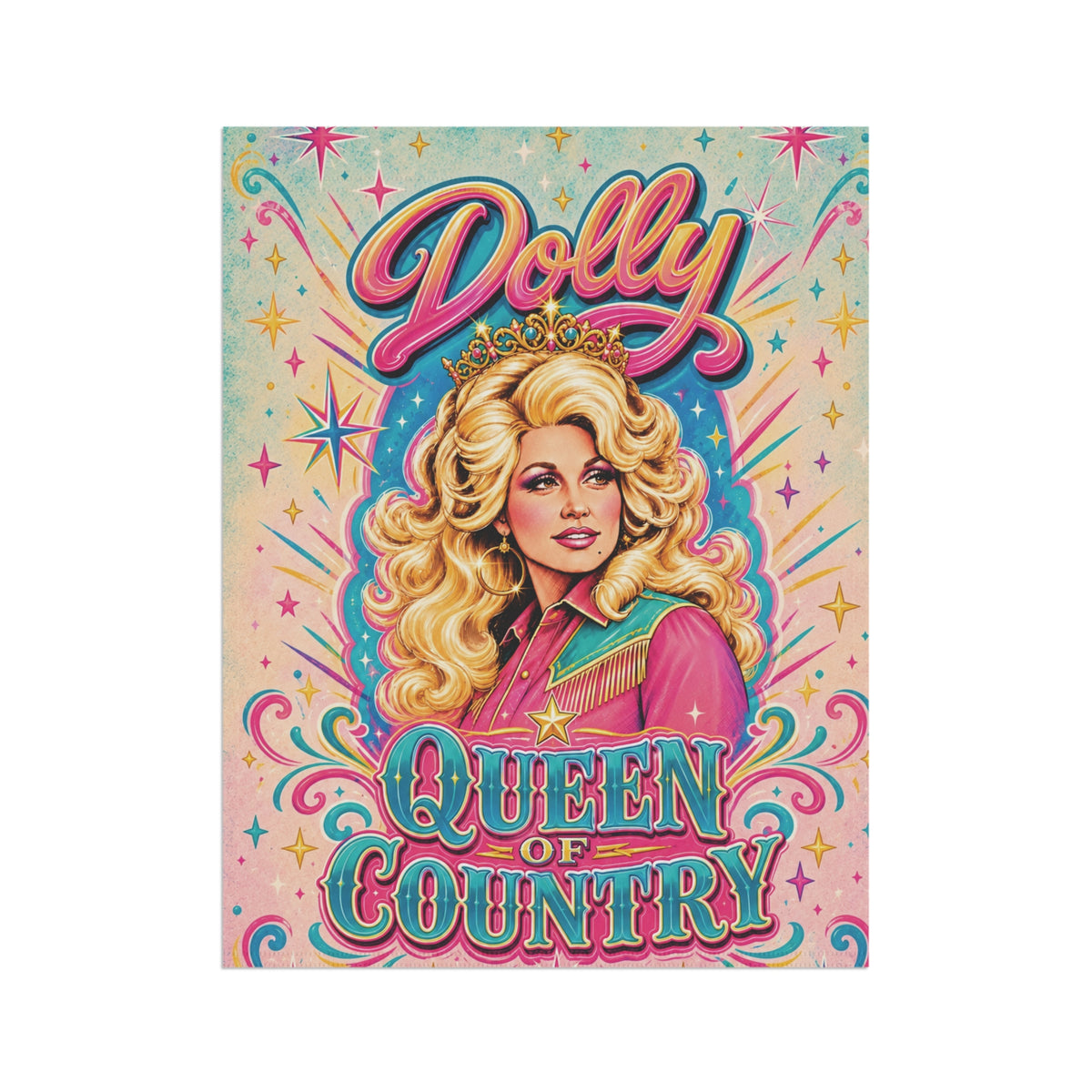 Queen of Pastel Country Garden & House Banner