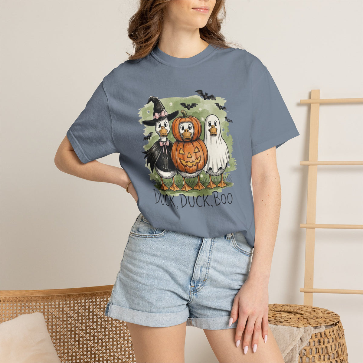 DUCK DUCK BOO Cartoon Comfort Colors