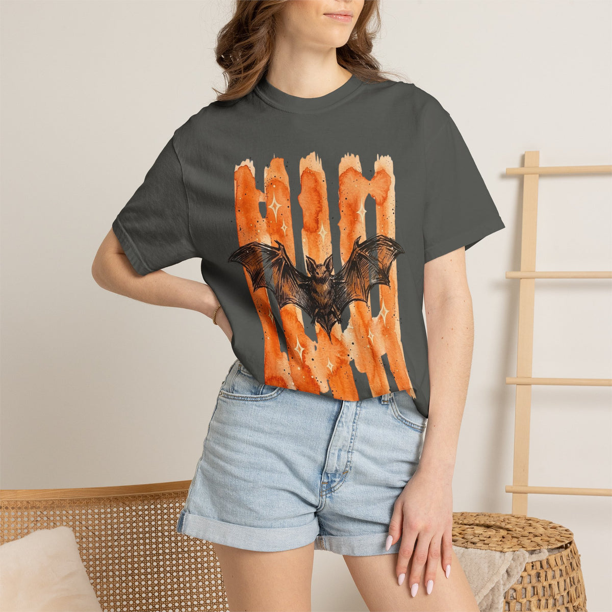 Midnight Bat Comfort Colors Tee