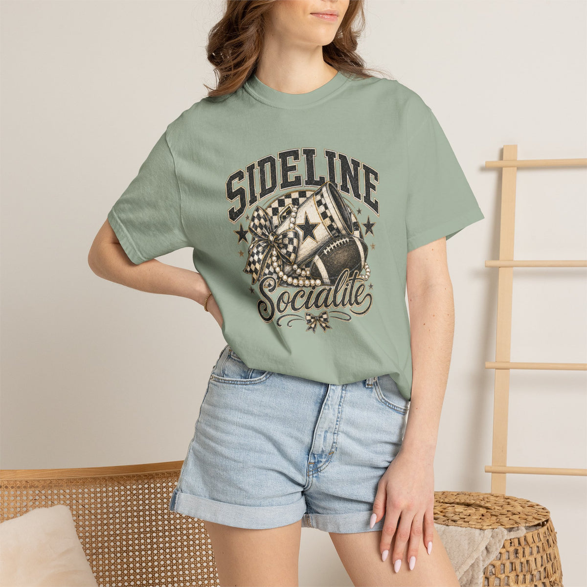 Sideline Socialite Comfort Colors® Tee