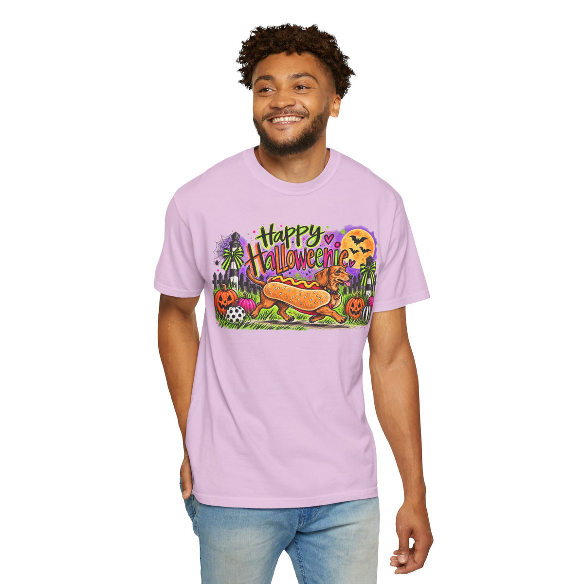Happy Halloweenie Comfort Colors