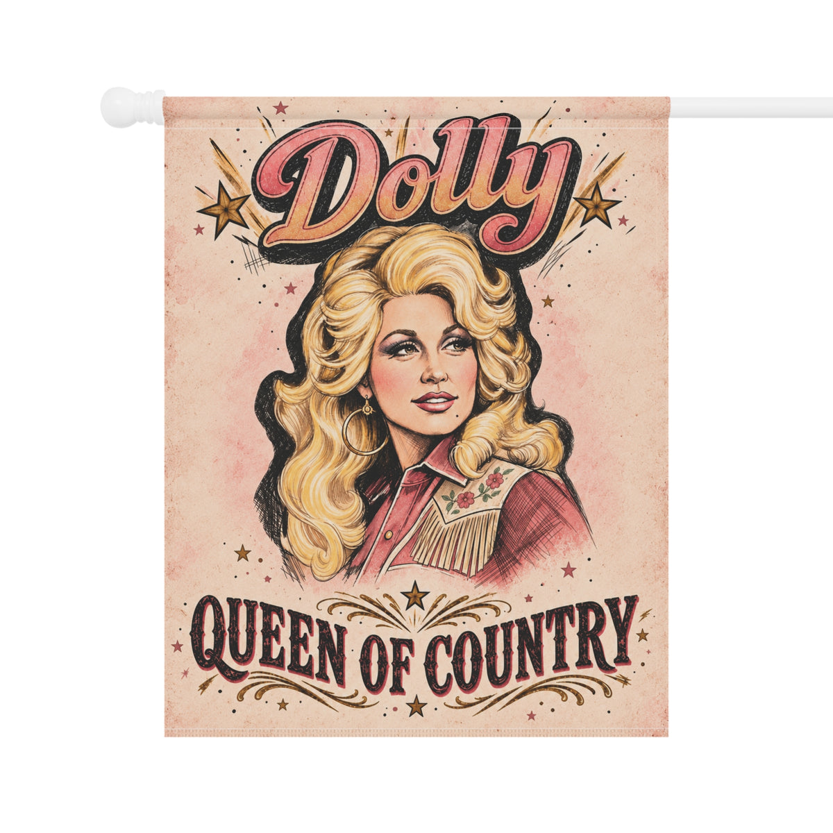 Queen of Country Garden & House Banner