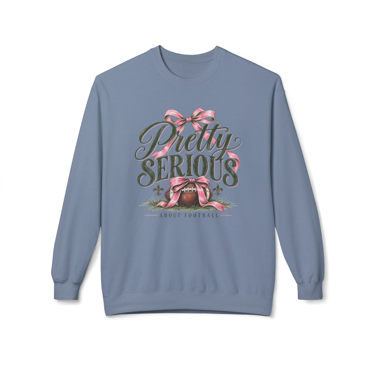 Pretty Serious Football Crewneck Sweatshirt